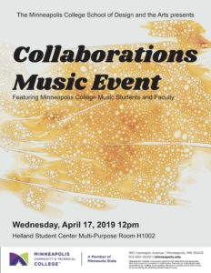 Collaborations Music Event Poster