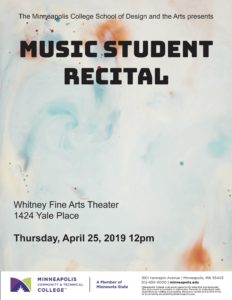 Student Recital Poster